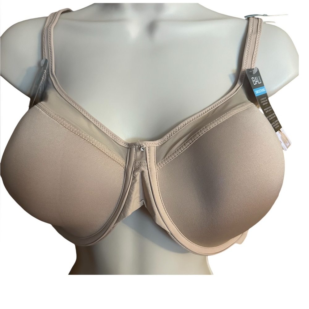 Bali Women's Underwire Bra DF3439 One Smooth U Light Shaping Nude 42C NWT